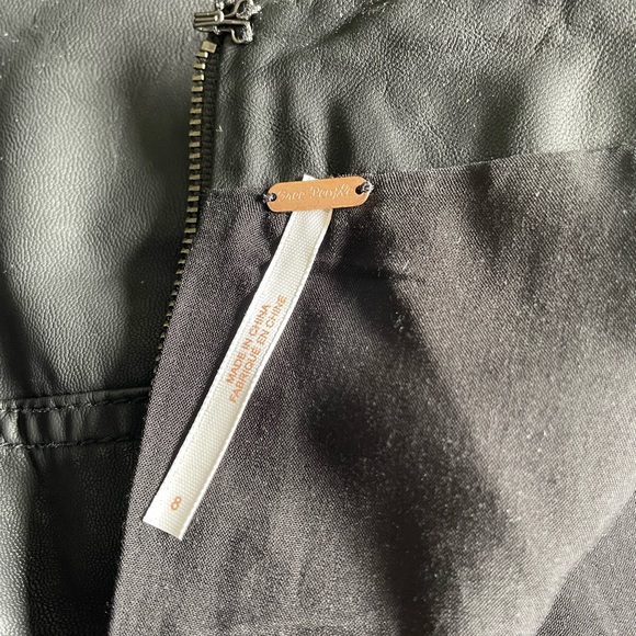 Free People ‘Leather’ skirt - Picture 6 of 9